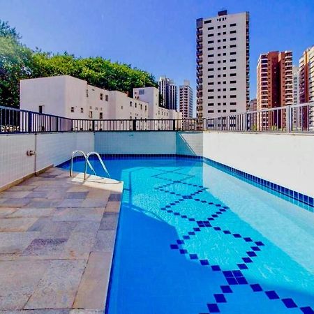 Apto Com Piscina 2 Quadras Da Praia グァルジャー エクステリア 写真